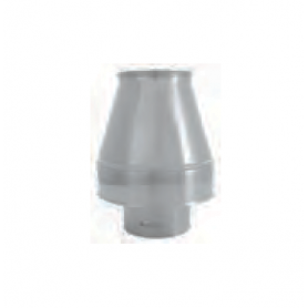 Ustnik dwuścienny żaroodporny 180/280 0,8 mm