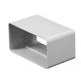 Łącznik kanału płaskiego 55x110 mm