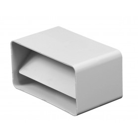 Łącznik kanału płaskiego z zaworem zwrotnym 55x110 mm