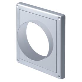 Kratka went. 14x14 T-okap 125 biała