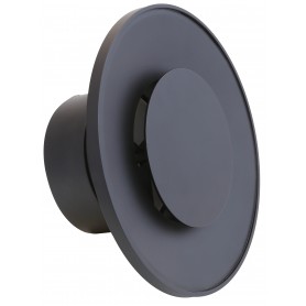 Anemostat nawiewny czarny ASV 125 VENTLAB