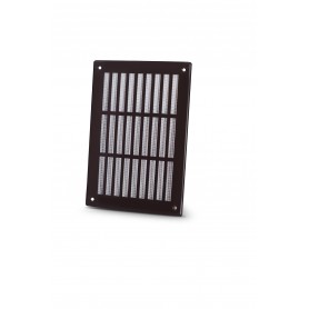 Kratka wentylacyjna brązowa prosta 140x210