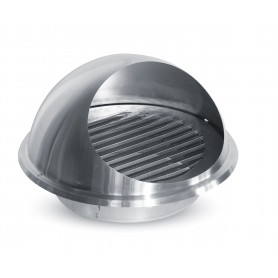 Czerpnia-wyrzutnia nierdzewna 250 z okapnikiem