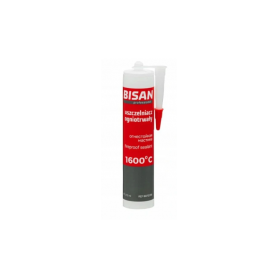 Bisan Uszczelniacz Ogniotrwały czarny 310 ml do 1600°C