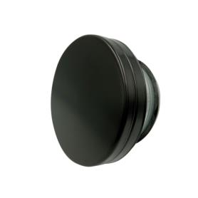 Anemostat nawiewny płaski 125 czarny