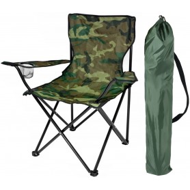 KRZESŁO WĘDKARSKIE TURYSTYCZNE SKŁADANE FOTEL