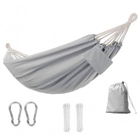 HAMAK OGRODOWY BOHO MOCNY 100x200 150kg + TORBA