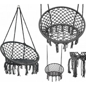 HUŚTAWKA OGRODOWA BOCIANIE GNIAZDO FOTEL WISZĄCY