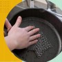 PATELNIA ŻELIWNA DO PIZZY DUŻA 30cm INDUKCJA OGNISKO GRILL TALERZ ŻELIWNY
