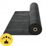 AGROWŁÓKNINA 135G 1,1x50m CZARNA UV AGROTKANINA MATA ANTYCHWASTOWA + KOTWY