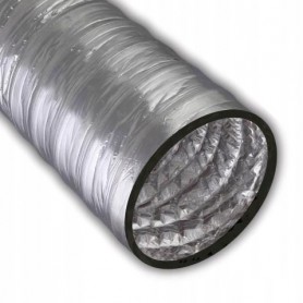 RURA SPIRO PRZEWÓD WENTYLACYJNY IZOLOWANY PIANKA KAUCZUKOWA 152mm 7,5mb