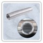 RURA ALUMINIOWA ELASTYCZNY PRZEWÓD OKRĄGŁY PRZEKRÓJ SPIRO FLEXIVA 115 MM
