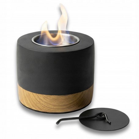 BIOKOMINEK WOLNOSTOJĄCY BEZDYMNY DO DOMU NA TARAS OGRODOWY BIO KOMINEK