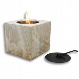 BIOKOMINEK WOLNOSTOJĄCY BEZDYMNY DO DOMU NA TARAS OGRODOWY BIO KOMINEK