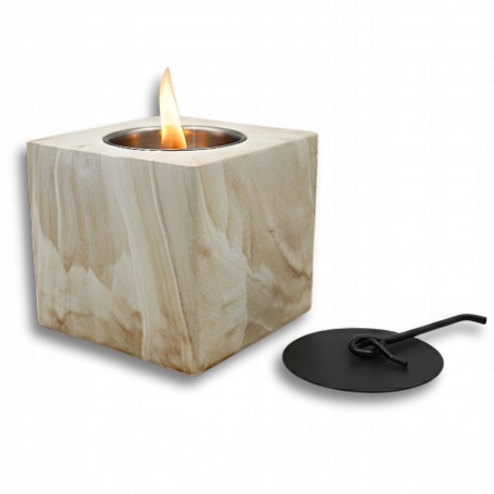 BIOKOMINEK WOLNOSTOJĄCY BEZDYMNY DO DOMU NA TARAS OGRODOWY BIO KOMINEK