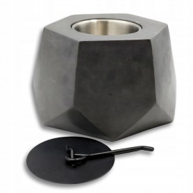 BIOKOMINEK WOLNOSTOJĄCY BEZDYMNY DO DOMU NA TARAS OGRODOWY BIO KOMINEK