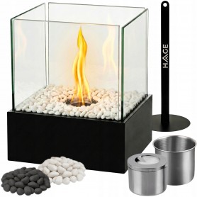 BIOKOMINEK WOLNOSTOJĄCY VESUVIO BEZDYMNY DO DOMU OGRODOWY TARAS BIO KOMINEK