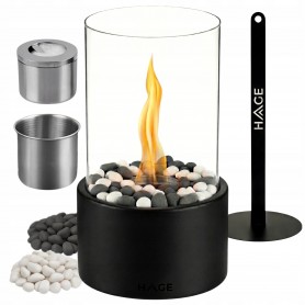 BIOKOMINEK WOLNOSTOJĄCY BEZDYMNY DO DOMU OGRODOWY TARAS BIO KOMINEK 27x16cm