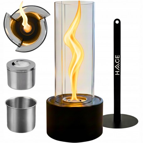 BIOKOMINEK WOLNOSTOJĄCY BEZDYMNY DO DOMU NA TARAS OGRODOWY BIO KOMINEK